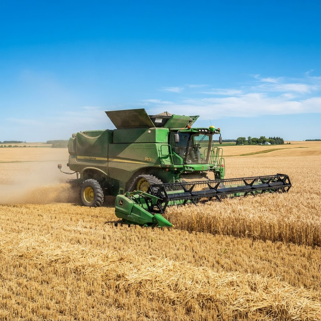 John Deere Combine Harvester